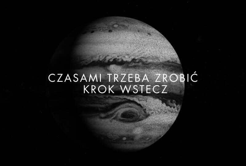 Grafika inspirowana tytułem recenzji książki "Będą im świecić gwiazdy".