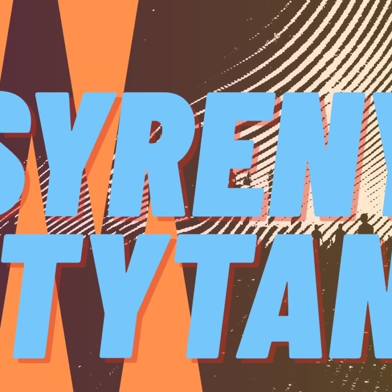 Grafika inspirowana książką Vonneguta "Syreny z Tytana".
