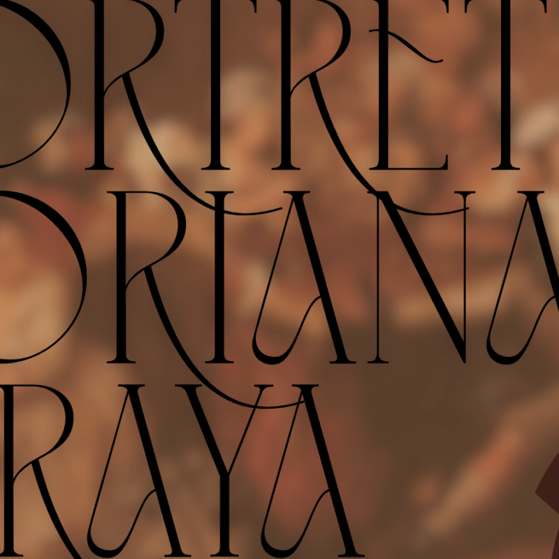 Grafika inspirowana powieścią Oscara Wilde'a "Portret Doriana Graya".