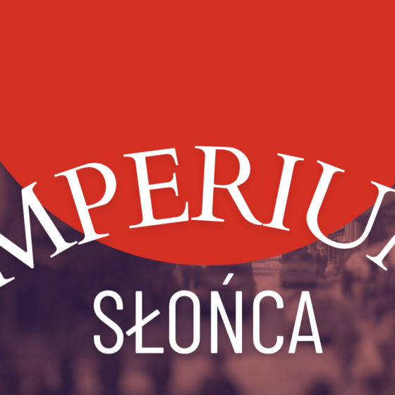 Grafika inspirowana powieścią "Imperium słońca" autorstwa J.G. Ballarda