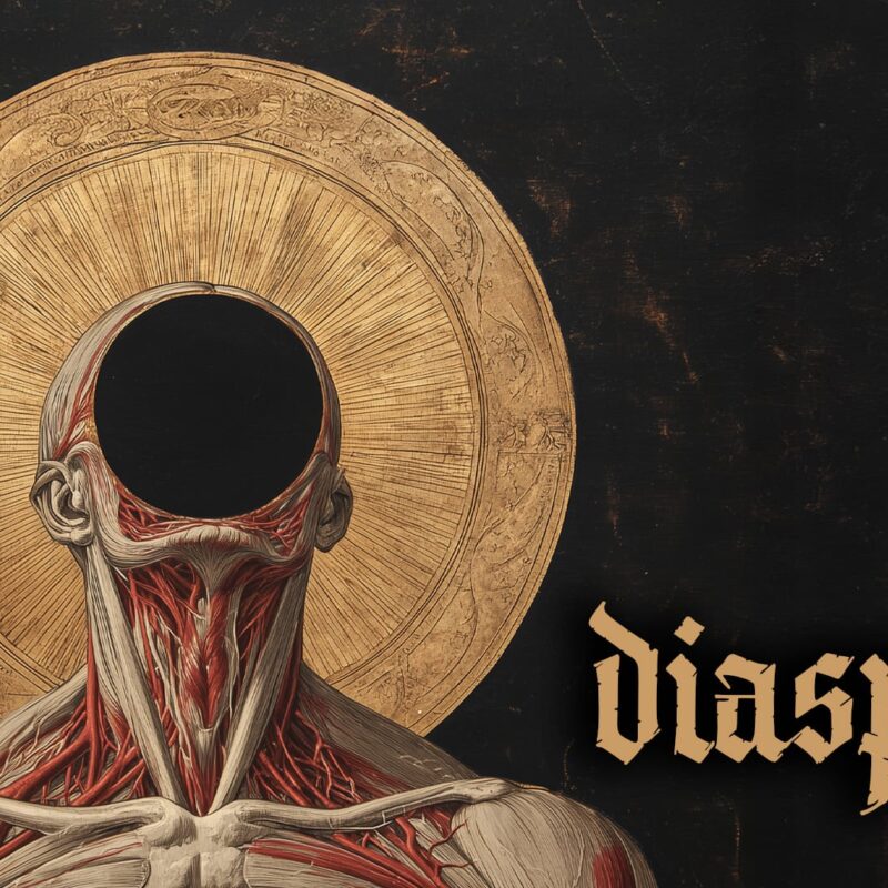 Grafika inspirowana powieścią "Diaspora" Grega Egana.