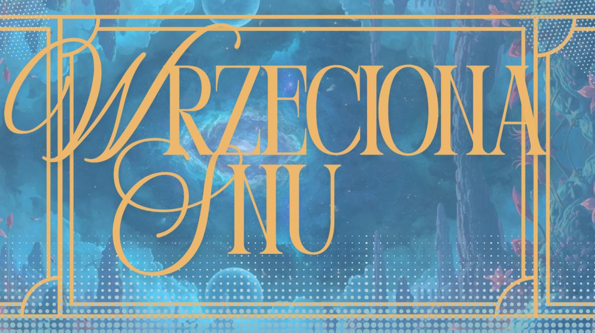 Grafika inspirowana książką "Wrzeciona snu" autorstwa Przemysława Dudy.