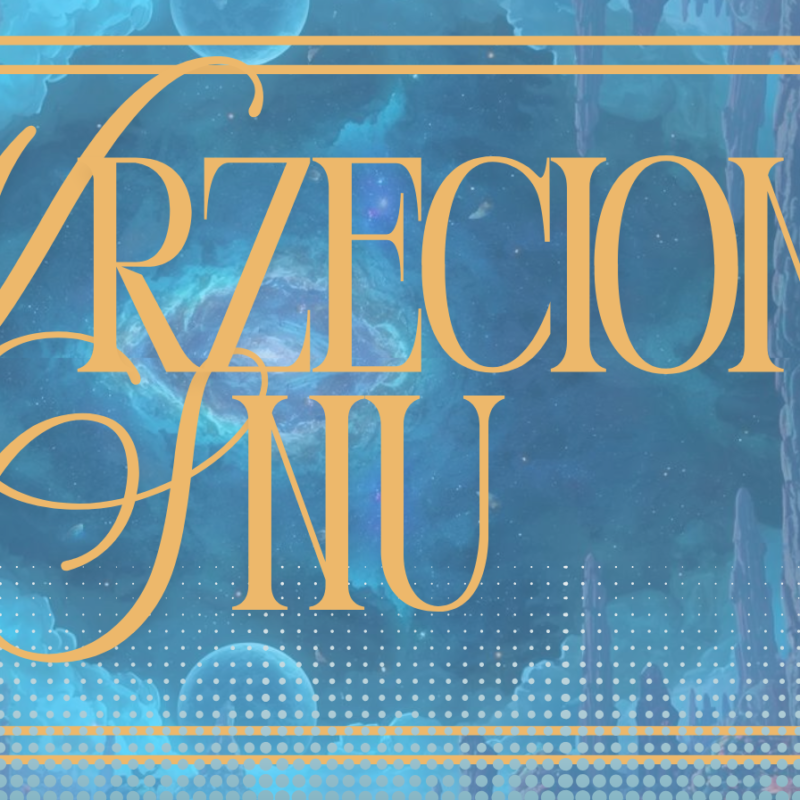 Grafika inspirowana książką "Wrzeciona snu" autorstwa Przemysława Dudy.